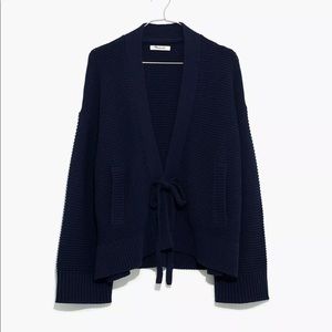 Madewell Tie-Front Cardigan
